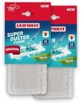 Leifheit SUPERDUSTER Floor M Staubbezug 2er Set, waschbarer Staubmopp f&uuml;r