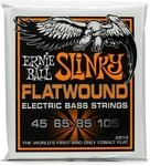 Ernie Ball Hybrid Slinky Flatwound E-Bass-Saiten, St&auml;rke 45-105