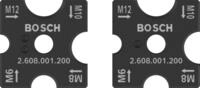 Bosch 2x PRO Schneidebacken Set, M6, M8, M10, M12 (f&uuml;r Stahl, Edelstahl, 81 x...