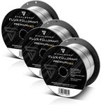 STAHLWERK FLUX F&uuml;lldraht &Oslash; 0,9 mm E71T-GS &ndash; 3 x je 0,45 kg D100-Spule f&uuml;r...