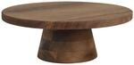 HOME DECO FACTORY, KA0327, Acacia Cake Stand, elegant and modern Design, ideal for