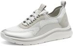 Tamaris Comfort Damen Sneaker flach mit Chunky-Sohle Vegan, Silber (Lt Grey/Silver),