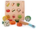 Classic World - Holz Schneiden Gem&uuml;se Puzzle Spielzeug K&uuml;che bunt Pretend...