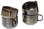 Gipfelst&uuml;ck Kaffeeobertassen-Set, Steinzeug Glockenklang