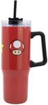 Stor Superman XL Thermotasse 940ml aus Edelstahl mit Drehbarem Trinkaufsatz und