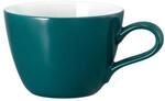 Seltmann Weiden Life Fashion Trendy Petrol Kaffeetasse, 240 ml, Einfarbige...