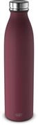 alfi PURE BOTTLE 750ml, dunkelrot, dark berry, Isolierflasche aus Edelstahl,