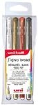 uni-ball UM153/4 GSW3 Gel-Tintenroller SIGNO broad UM-153, 4er Etui