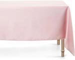 Tischdecke 180x300cm Stoff 100% Polyester - rechteckiges gro&szlig;es Tischtuch f&uuml;r