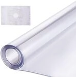 VEVOR Kunststoff-Tischdecke, 61 x 243 cm, 1,5 mm dick, transparenter Tischschutz,