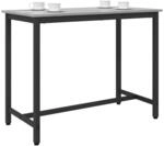 vidaXL Tisch Graues Sonoma 100 x 50 x 76,5 cm