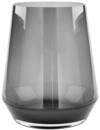 Fink [DL] Linea, Vase, Windlicht, Glas, glatt, grau, L. 24 cm, B. 24 cm, H. 28...