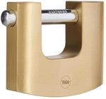 Yale Y114B/90/127/1, Hochsicherheit, 90 mm, Messing, Shutter Vorh&auml;ngeschloss,