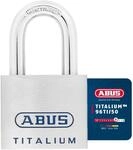 ABUS Titalium Vorh&auml;ngeschloss 96TI/50 - leichter Schlossk&ouml;rper aus massivem