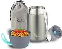Milu&reg; Thermobeh&auml;lter f&uuml;r Essen 650ml, Edelstahl Warmhaltebeh&auml;lter mit...