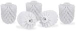 10 x WC B&uuml;rstenkopf im Set, lose Toilettenb&uuml;rsten, 9,5 mm Gewinde,