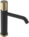 Sapho ULTRATAP Waschtischarmatur, Schwarz matt/Gold matt