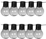 Luxform Menorca Solar-LED-Lichterkette, silberfarben