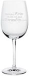R&auml;der Weinglas 'der Beste Wein Design