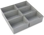 Tanos 83500058 Einsatzschale 6teilig (L x B x H) 100 x 150 x 68 mm