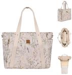 Kikkaboo Wickeltasche Florence Wickelunterlage, Rei&szlig;verschluss, Flaschentaschen
