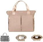 Kikkaboo Wickeltasche Brielle, Clips zur Befestigung, wasserfest, Schultergurt,
