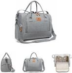 Cangaroo Wickeltasche Jossie Wickelunterlage, Rei&szlig;verschluss, Gurt verstellbar...