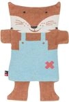 David Fussenegger K&ouml;rnerkissen 'Fuchs' 16 x 29 cm Terracotta