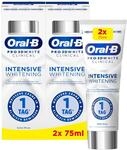 Oral-B Pro 3D White Clinical Intensive Whitening Zahnpasta - 2x75ml,