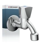 KIRCHHOFF 986031148 Auslaufventil 1/2 Zoll AG x M22 mit Haubengriff, Kaltwasser