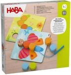 HABA F&auml;delspiel Holztiere &ndash; Farb- & Z&auml;hlspa&szlig; f&uuml;r kleine F&auml;delfans ab 18