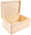 Creative Deco Holzkiste mit Deckel | 30 x 20 x 14 cm (+/-1cm) | Ostern Erinnerungsbox