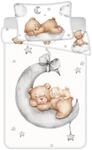 Jerry Fabrics Babybettw&auml;sche Set Schlafender B&auml;r, 100 x 135 cm Bettbezug, 40...