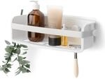 Umbra Flex Duschablage zum Kleben, Rostfreies Duschregal f&uuml;r Shampoo, Conditioner,