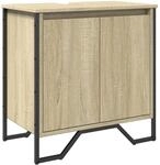 vidaXL Waschbeckenunterschrank, Unterschrank f&uuml;r Badezimmer, Badschrank mit