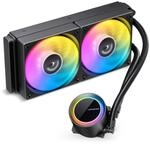 Jonsbo TG-240 AiO Wasserk&uuml;hlung &ndash; schwarz | 240-mm-CPU-Wasserk&uuml;hler mit...