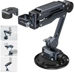 SMALLRIG Mini Sto&szlig;d&auml;mpferarm, 4-Zoll-Vakuum-Saugnapf, Doppelfeder hydraulische