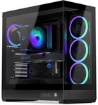 ENDORFY Fishtank 6000 Corona, PC-Geh&auml;use ATX E-ATX Gaming, Panorama-Design aus
