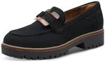 Tamaris Damen Loafer flach, blau (Navy),40