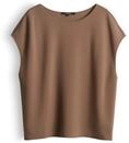 someday Damen Sweatshirt | Sweatshirt aus Viskosemix Regular Fit Hazelnut, 42