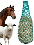 VEVOR Heunetze, 4er-Pack, 0,9 m Ausziehl&auml;nge, 38x38 mm Maschenweite, Heusack