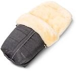 Fellhof ASPEN Lammfell Kinderwagen Fu&szlig;sack | 50x98 cm | Merino-Lammfell | f&uuml;r