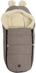Kaiser 65322 Hoody Maus Wool Babyschalen Woll Fu&szlig;sack (Pepper Brown)