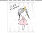 Gardine Vorhang Fertiggardine Prinzessin Glow in the Dark 140 x 160 cm