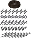 HaGa&reg; Bew&auml;sserungsset - Tropfschlauch 16mm in 50m L&auml;nge mit...