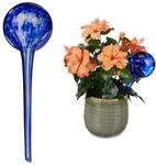 Relaxdays 12 x Bew&auml;sserungskugel, dosierte Pflanzen Bew&auml;sserung, Blumentopf,