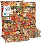 Beo&reg; Turin Hochlehner Gartenstuhl-Auflagen 6er Set | Waschbar, Made in EU,...