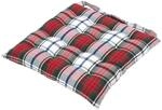 Homescapes Stuhlkissen Macduff 40x40 cm kariert &ndash; Sitzkissen Outdoor/Indoor,