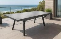 Gardissimo Ausziehtisch Solido 185/245 x 100 cm Anthrazit