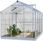 GFP Gew&auml;chshaus Opal 4 Glasgew&auml;chshaus 192x259 cm | Aluminium-Rahmen, 4 mm